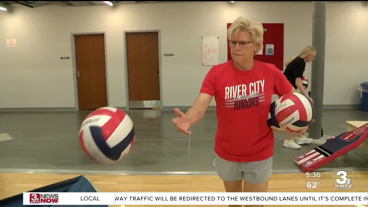 Volleyball coach develops generations of players