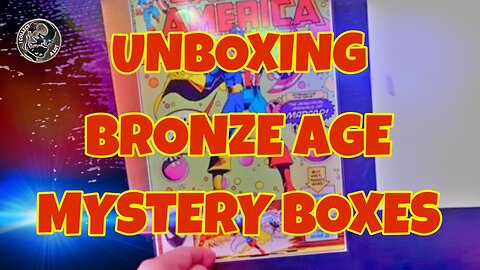 UNBOXING Bronze Age Comic Book Mystery Boxes From Comicfoo2814