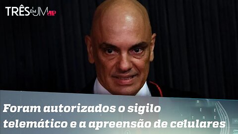 Moraes divulga relatório sobre operação da PF contra empresários