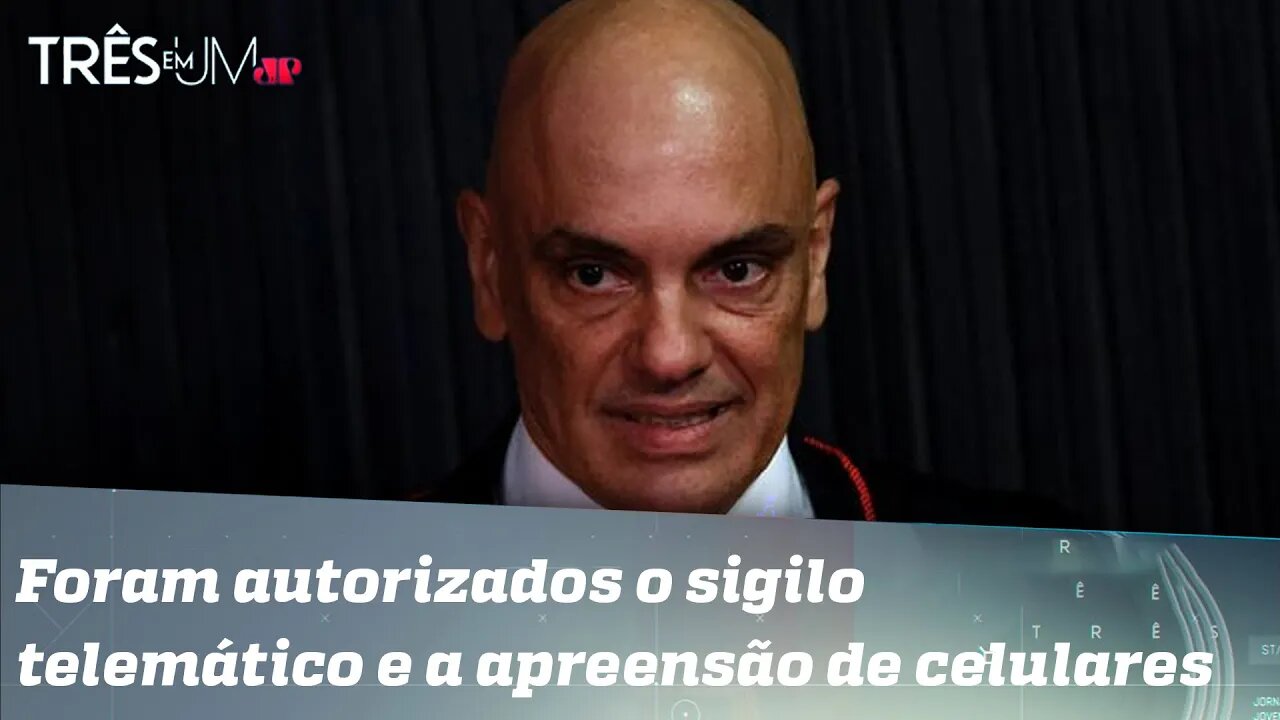 Moraes divulga relatório sobre operação da PF contra empresários