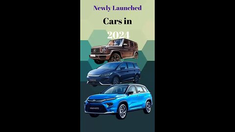 newly launched cars in 2024