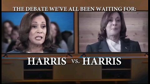 and Heres Kamala debating her own policies