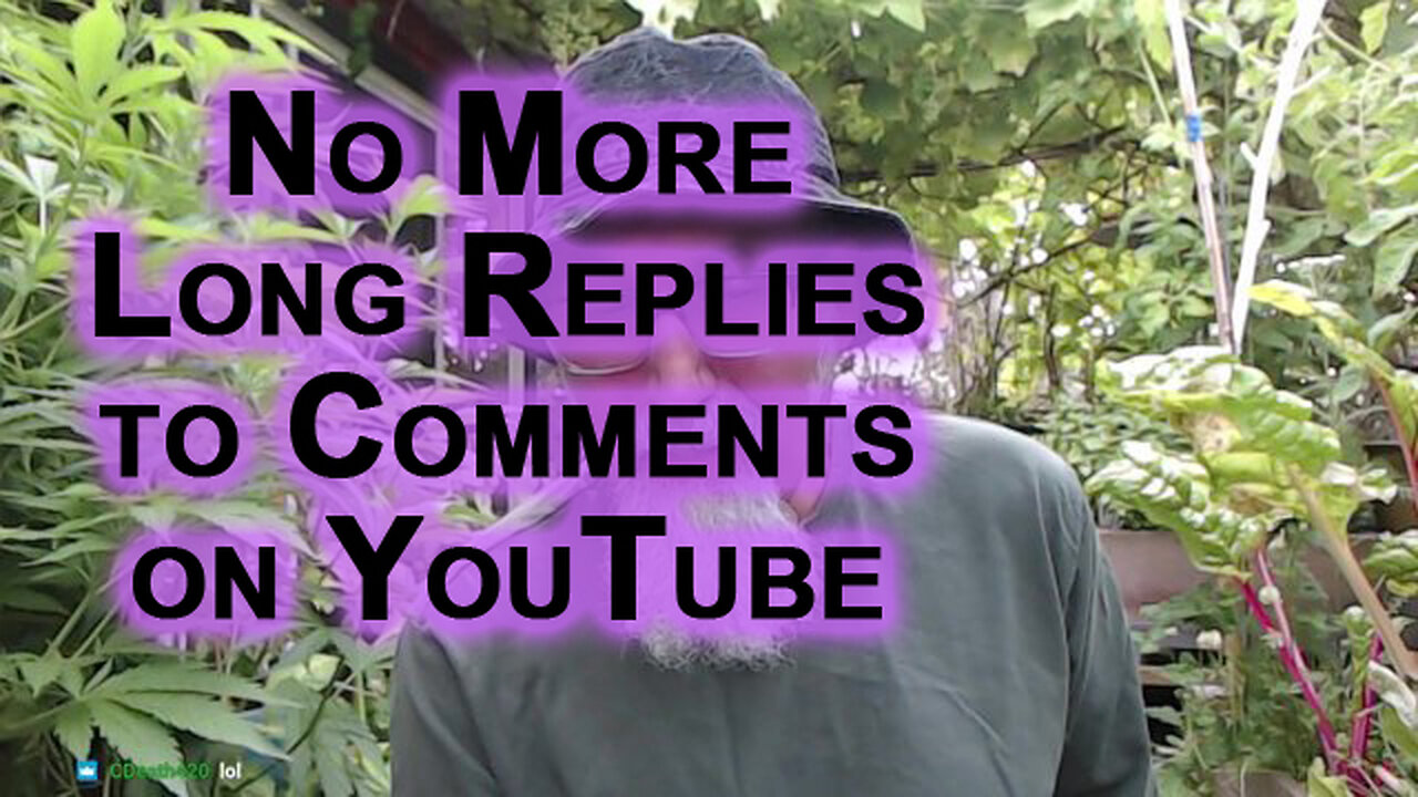 Refuse To Post Long Replies to Comments on YouTube: CensorTube Is Deleting My Comments on My Channel