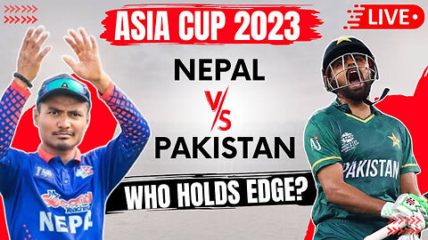 Pakistan Vs Nepal | 1st Asia cup 2023 game