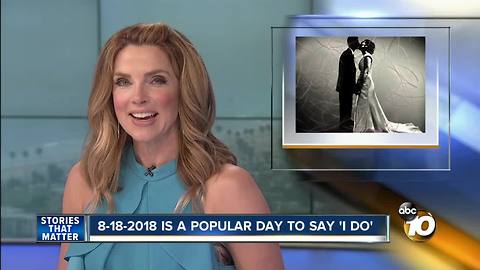 8-18-2018 is a popular day to say 'I Do'