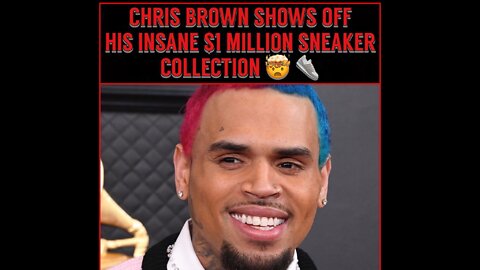 Chris brown’s show collection is crazy 😳