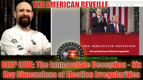 DEEP DIVE ALERT - The Immaculate Deception: Six Key Dimensions of Election Irregularities