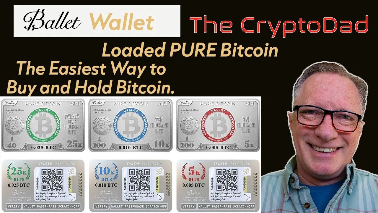 Ballet Wallets - Preloaded Bitcoin Made Simple! Step-by-Step Walkthrough & Demo