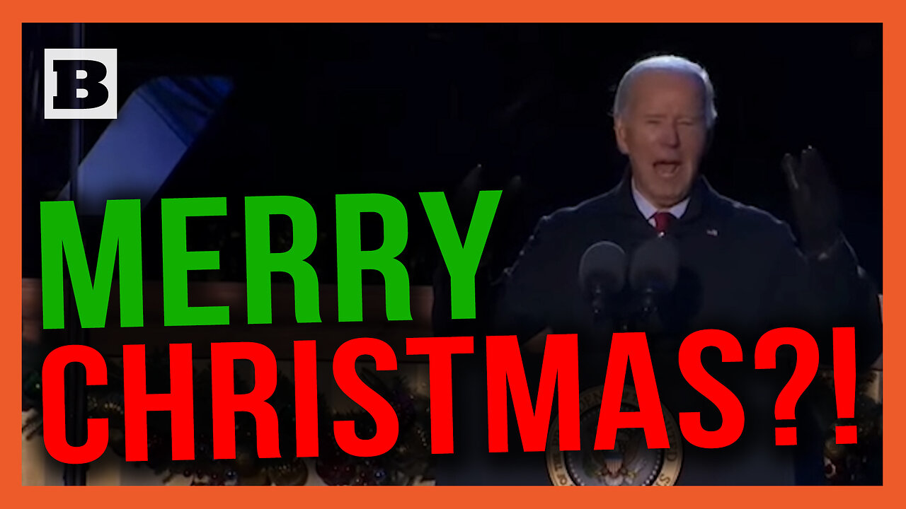 What Did He Say?! Biden Slurs and Raves Almost Incoherently at White House Christmas Ceremony