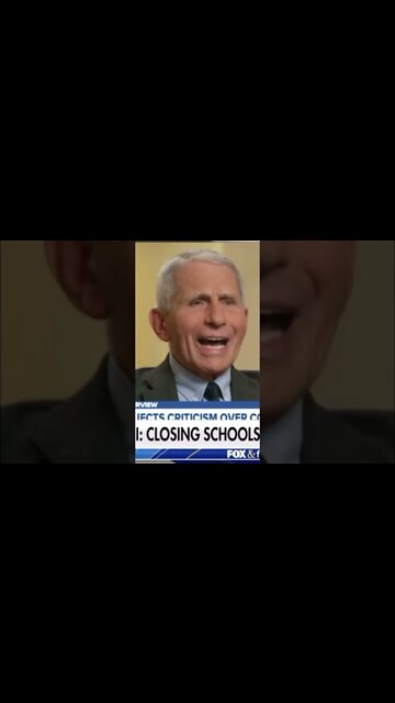 Dr Fauci Caught in Lies about Closing Schools #shorts #drfauci