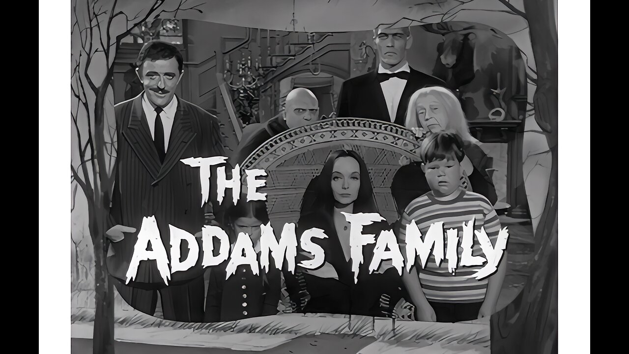 The Addams Family Intro (1964) (AI Upscaled 4k)