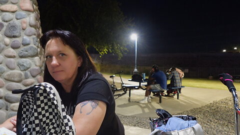 Crystal is 49 and now lives in Gov. Housing after living at the River Bottom for 17 years.