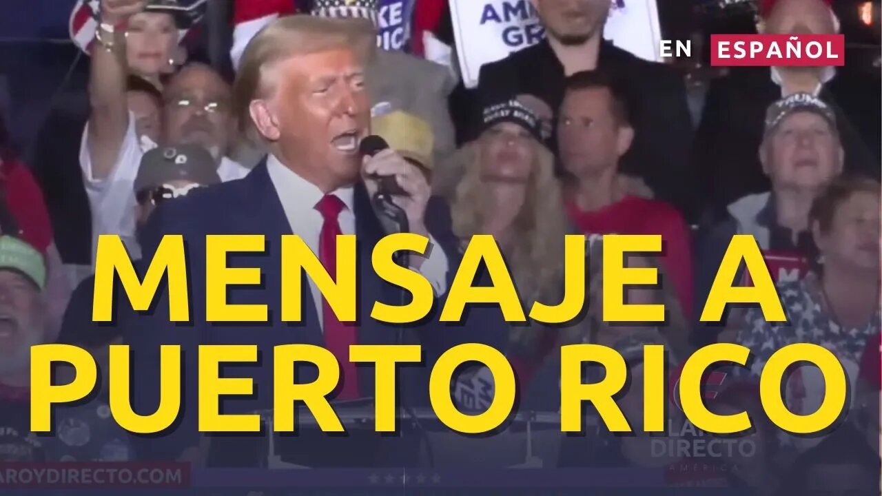 Trump se dirige a Puerto Rico con Zoraida Buxó, senadora en la sombra por Puerto Rico