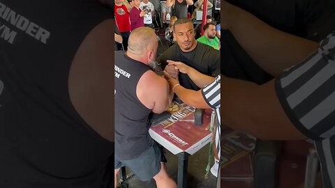 I won all my right hand matches yesterday… until I pulled Larry! #armwrestling