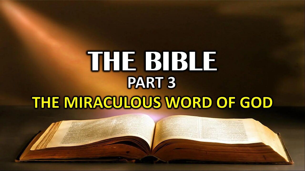 July 7, 2024 - Steve Kern: Adult Bible Study - The Bible (Part 3)