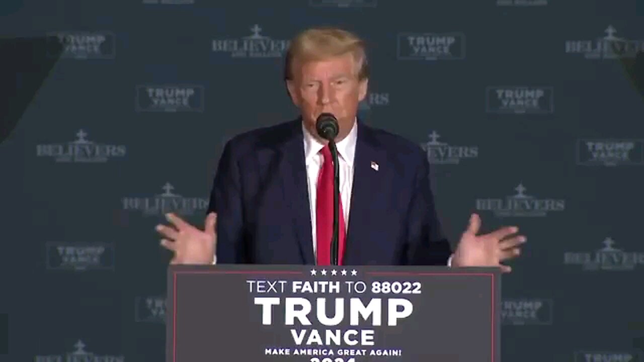 Trump message to Christians across America: "It is time to stand up and SAVE YOUR COUNTRY."