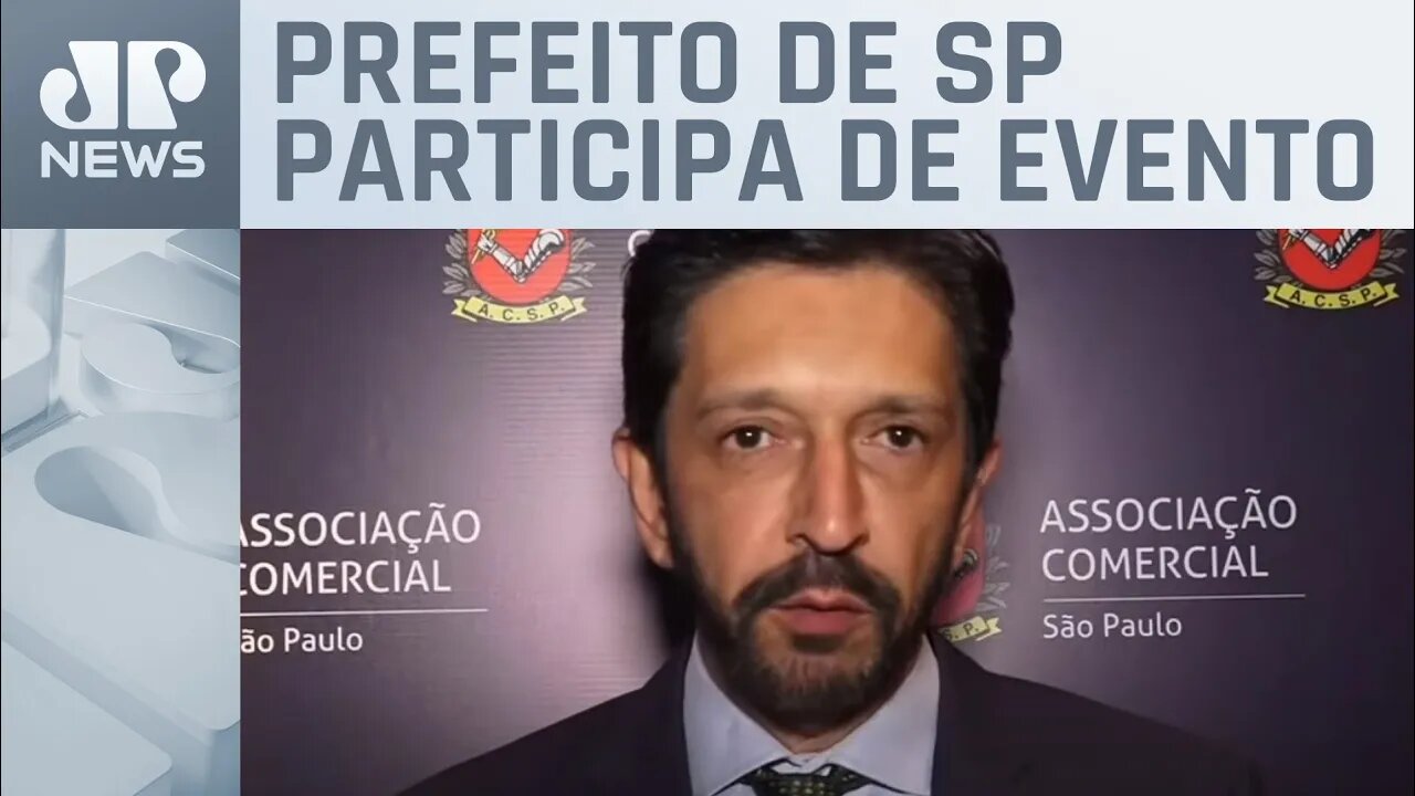 Ricardo Nunes quer resgatar comércio na capital paulista