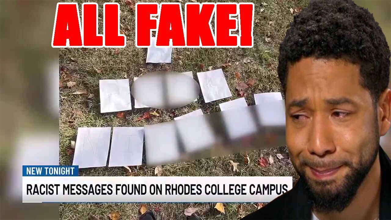 Rhodes College investigates RACIST messages from "Trump supporters" on campus! IT WAS A HOAX!