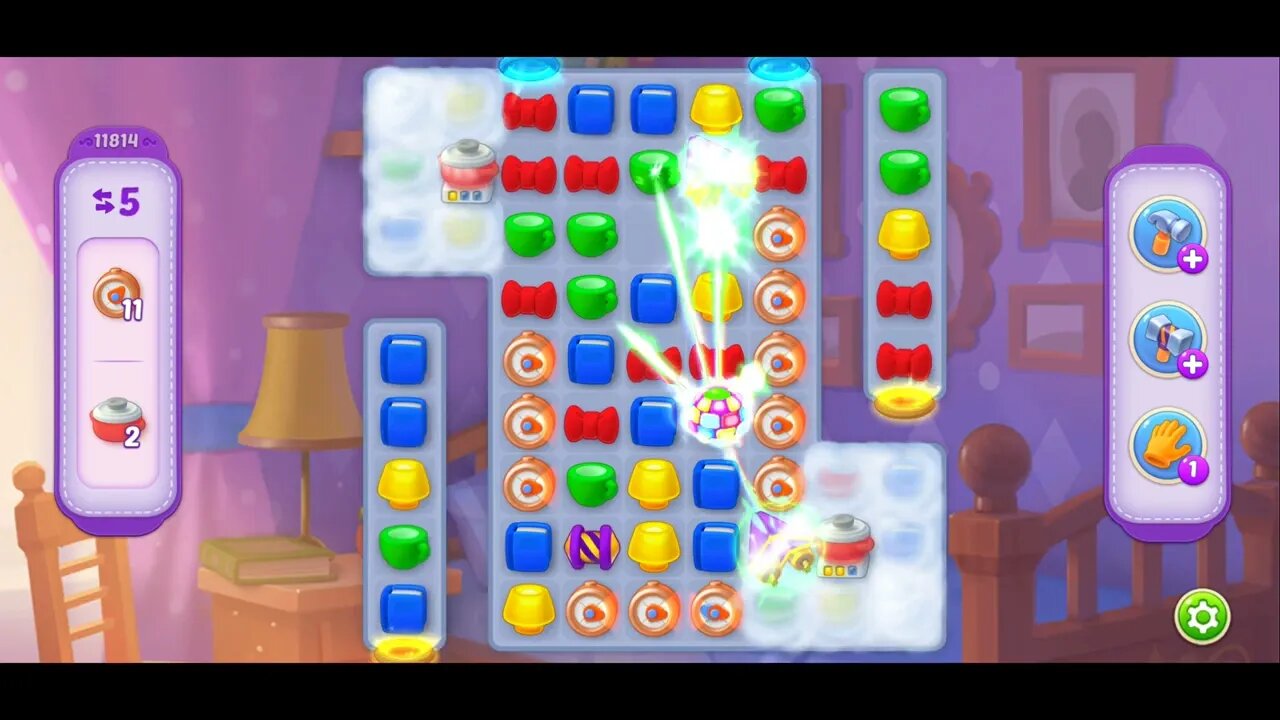 Playrix Homescapes Gameplay Walkthrough Level 11814