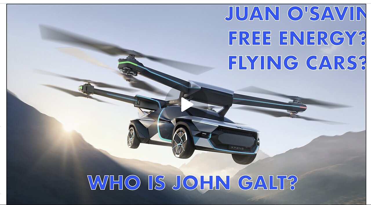 Juan O Savin Admits, Flying Cars w/ Free Energy is Coming, is Gesara Nesara Next ? TY JGANON, SGANON