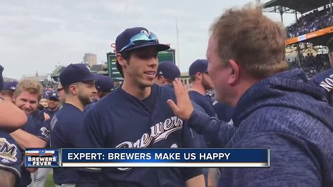 A winning Brewers team is good for the city and it makes us happy