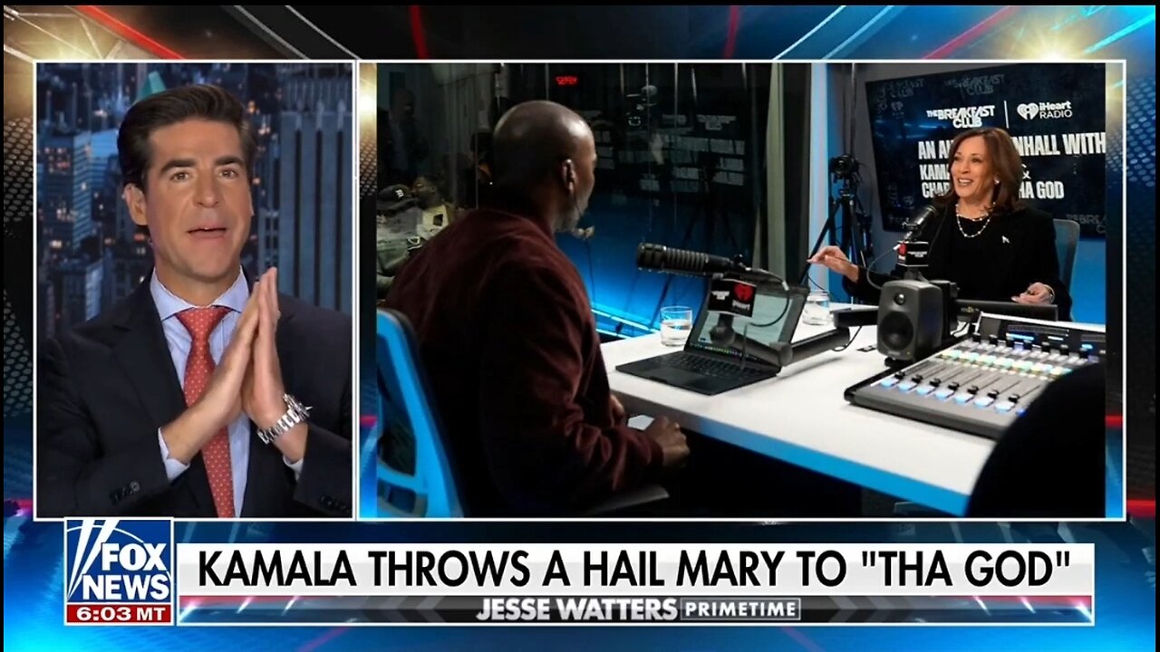 Watters: Kamala Is More Like Hilary Than Obama