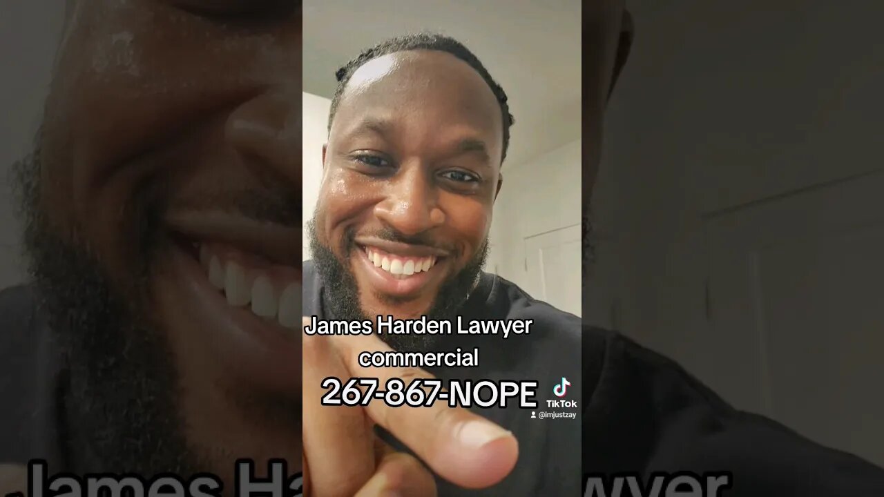 James Harden Lawyer Commercial. #jamesharden #nbamemes #76ers #nbafunny #philadelphia76ers