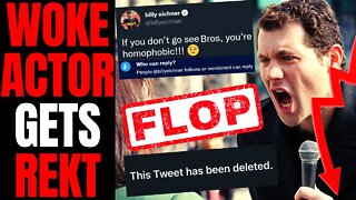 Bros Actor Gets DESTROYED Again! | Billy Eichner HIDES Meltdown, Deletes Tweet After Woke Movie FLOP