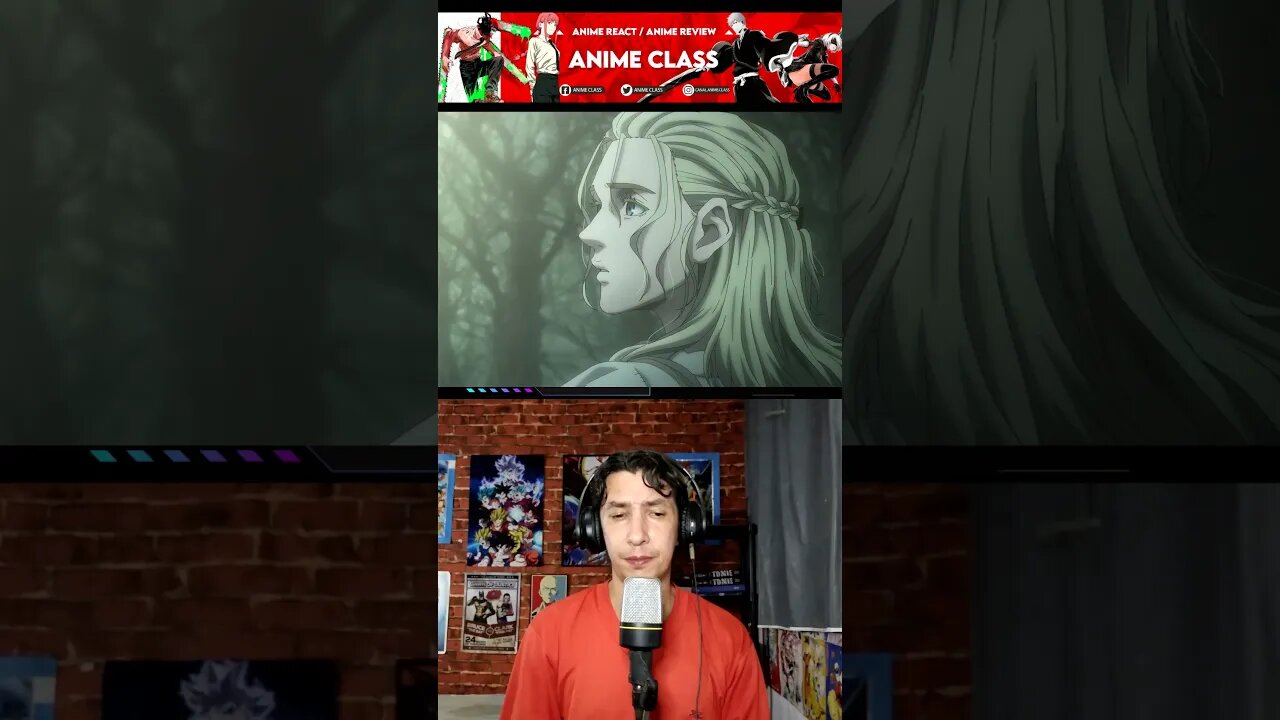 ARNHEID RECUPERA A CONSCIÊNCIA Vinland Saga #shorts #vinlandsaga #VinlandSagaReaction #animereaction