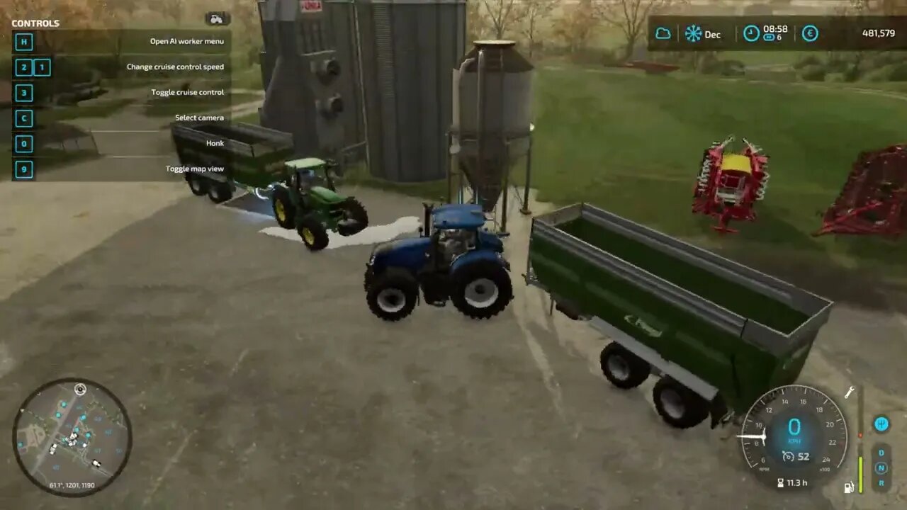 Elmcreek Farming Part 48- FARMING SIMULATOR 22 - Timelapse