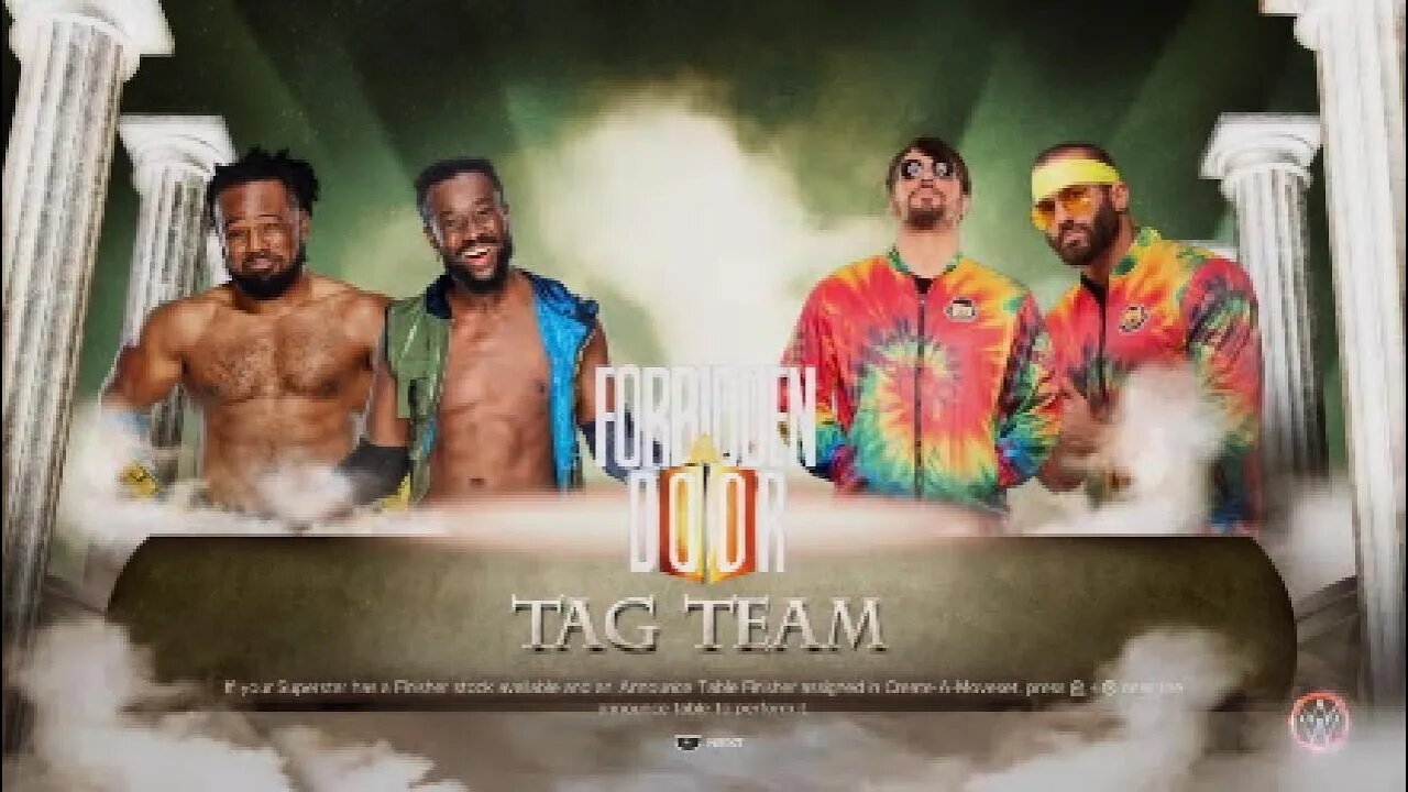 WWE X AEW The New Day vs The Best Friends