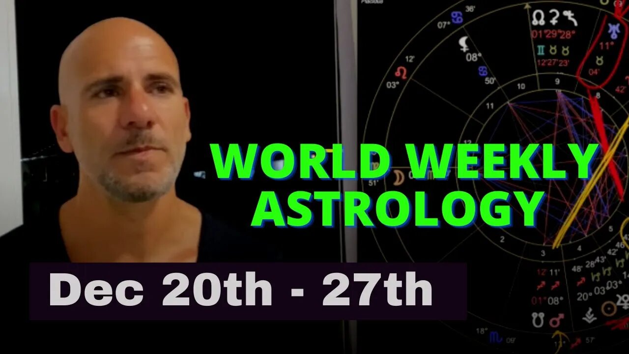 World weekly astrology Dec 20th - 27th 2021 "Break the line!"