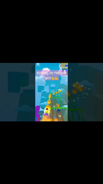 FLYING IN THE AIR YES 💪💪