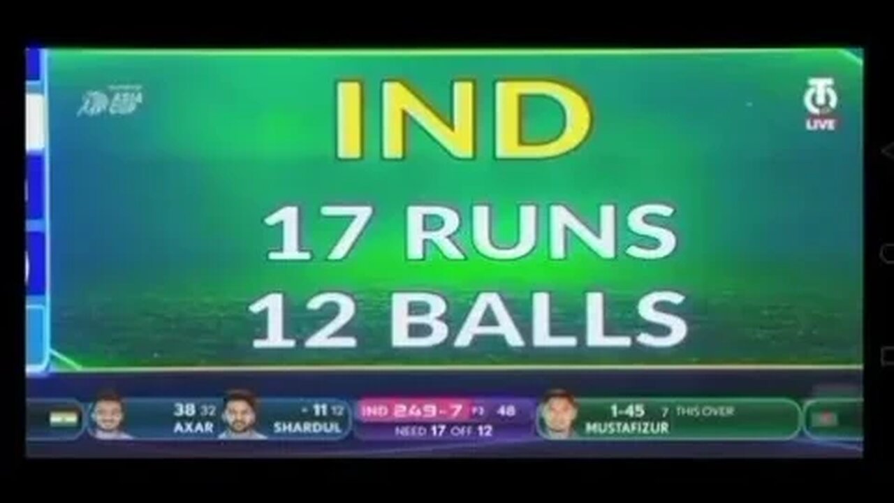 India Vs Bangladesh Circket Match 2023 Last 2 Over Highlights India vs Ban Circket match 2023