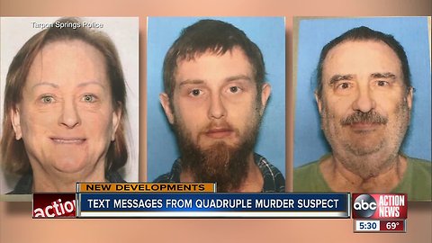 Quadruple murder suspect charged with capital first-degree murder in deaths of wife's family