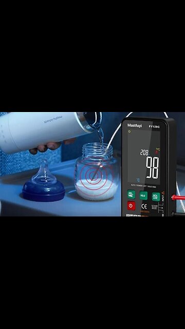 Smart Digital Multimeter With Bracket Large LCD Color Screen