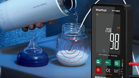 Smart Digital Multimeter With Bracket Large LCD Color Screen