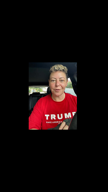 Brooklyn Lesbian Trump Supporter wore Trump TShirt at gym 💪💪