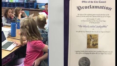 Black-tailed jackrabbit named official animal in Las Vegas City Council ward