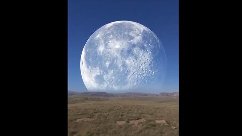Moon Appears & Disappears at the ARTIC - True or not, I do not know but it still looks cool