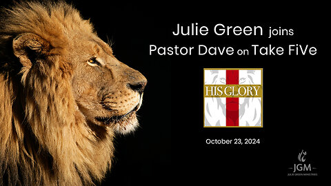 REBROADCAST: 10.23.24 Julie Green joins Pastor Dave on Take FiVe