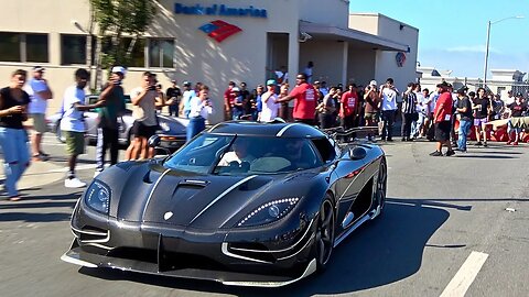 Christian Von Koenigsegg's Ghost Squad UNLEASHES MAYHEM At Monterey Car Week!! CC850 - Jesko - Agera