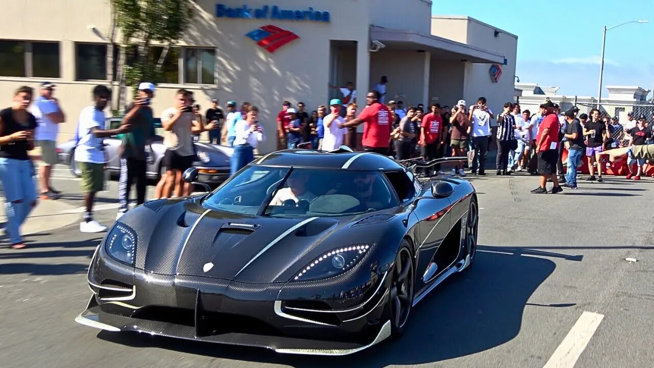 Christian Von Koenigsegg's Ghost Squad UNLEASHES MAYHEM At Monterey Car Week!! CC850 - Jesko - Agera