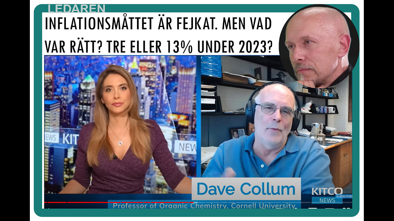 Ledaren 58: Inflationsmåttet är fejkat. Men vad var rätt? Tre eller 13% under 2023?