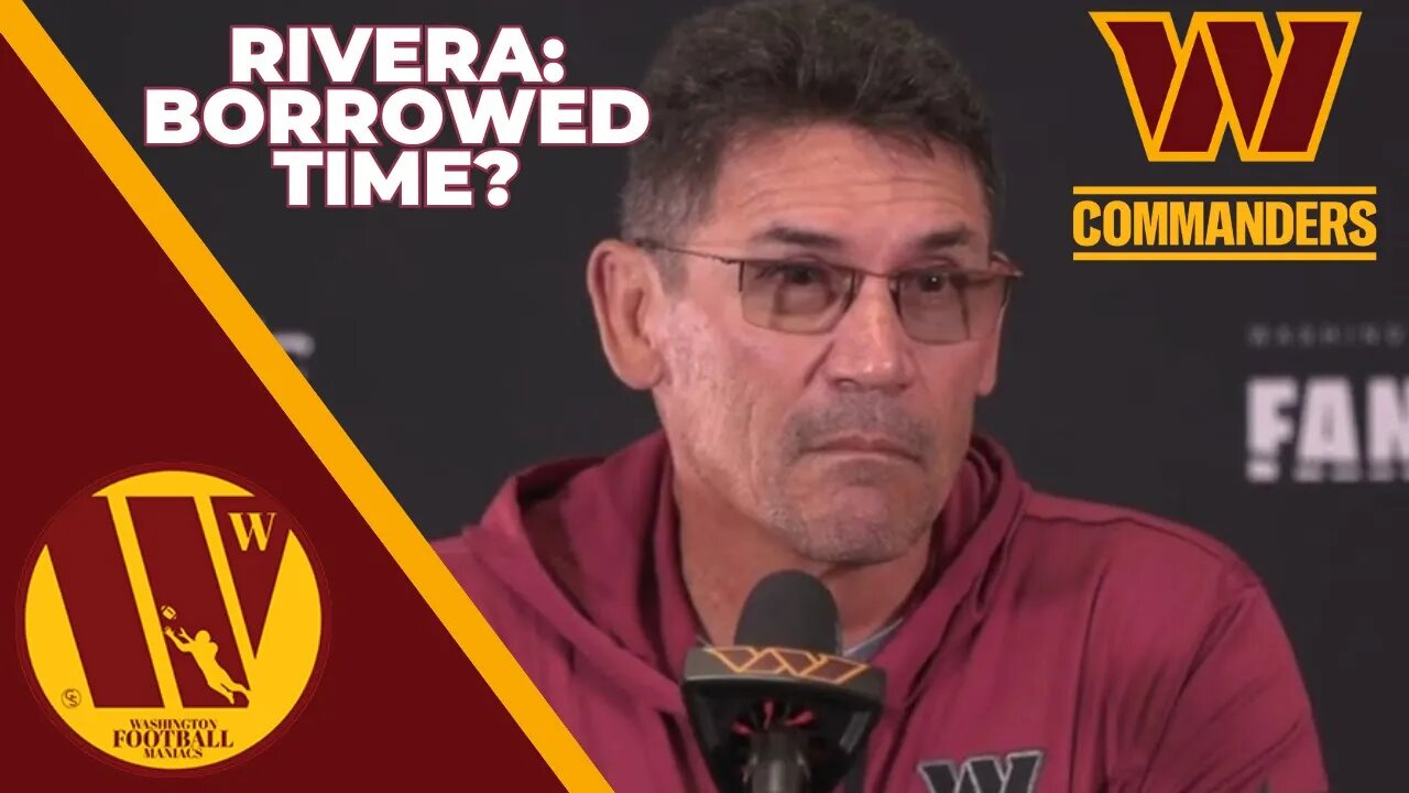 Can Ron Rivera Wow New Ownership Before it's Too Late?