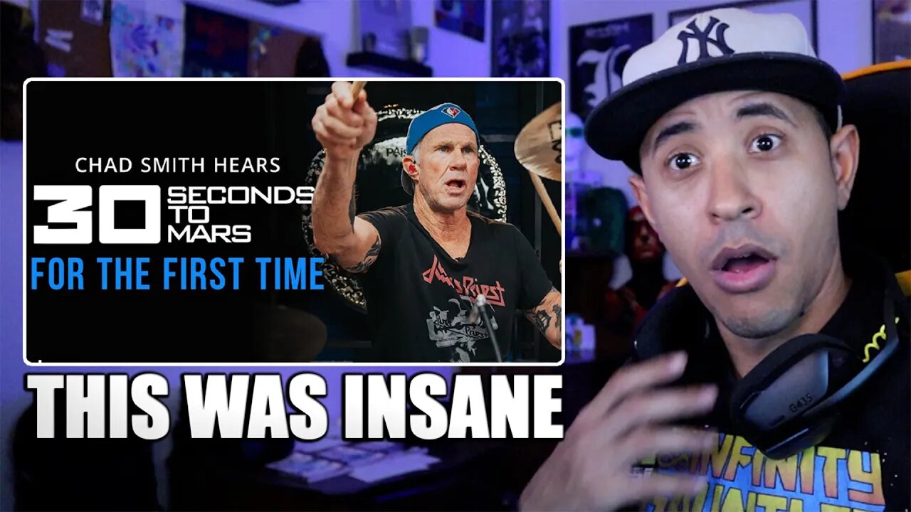 Chad Smith Hears Thirty Seconds To Mars For The First Time (Reaction)