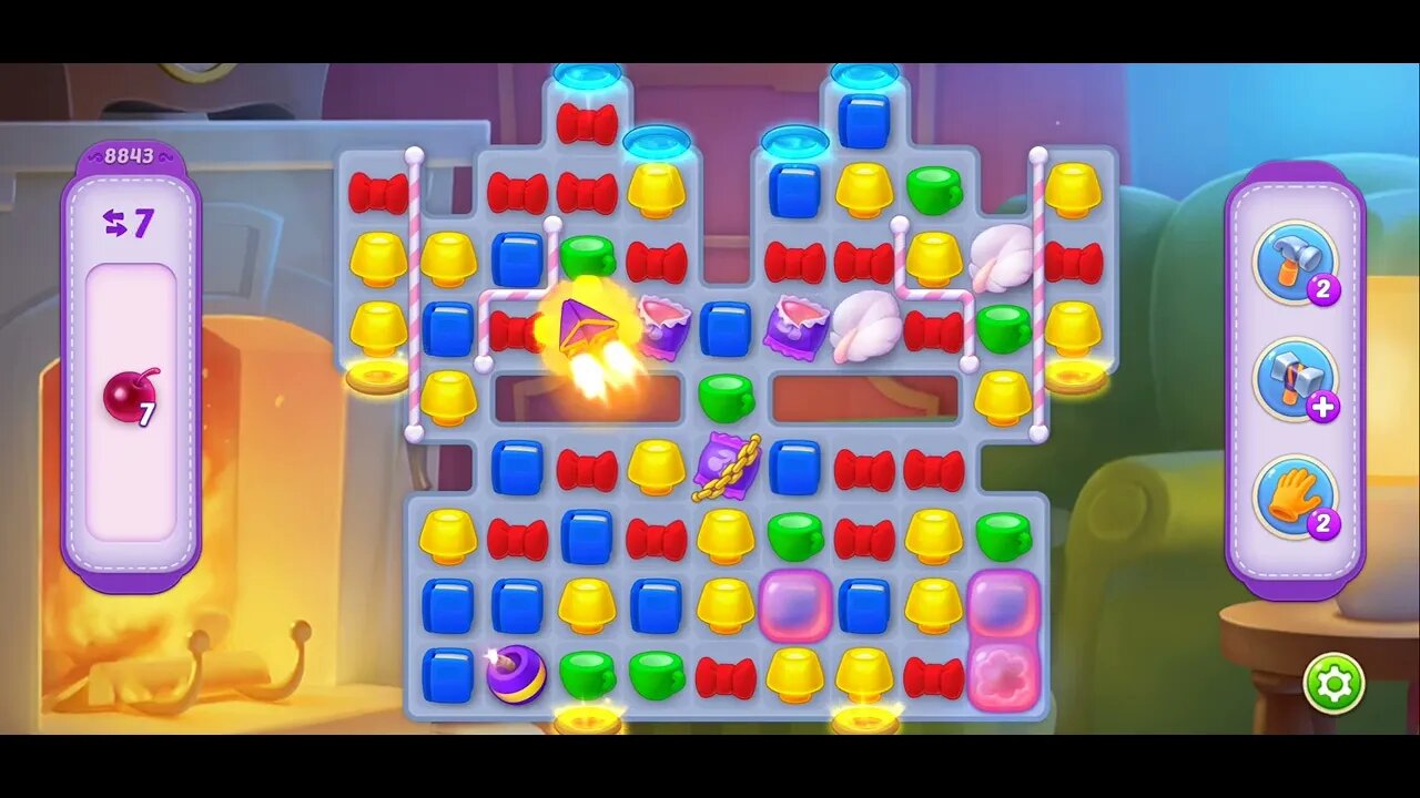 Playrix Homescapes Gameplay Walkthrough Level 8843