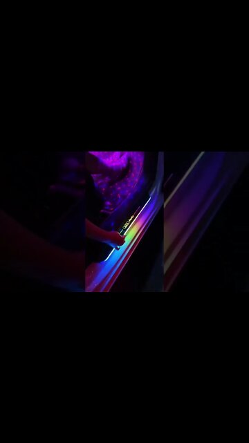 New led pad welcome door #shorts #caraccessories #tashkent