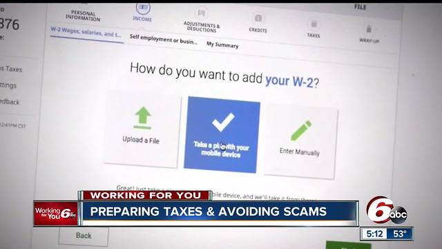 Avoiding scams while preparing your taxes