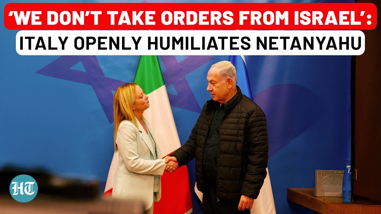 Italy’s ‘War Crimes’ Shocker For Israel; Meloni Govt Dresses Down Netanyahu_ ‘We Don’t Take Orders